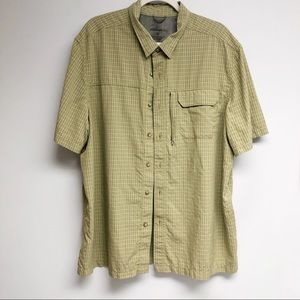 Eddie Bauer Short Sleeve Shirt 2XL Vented Mesh